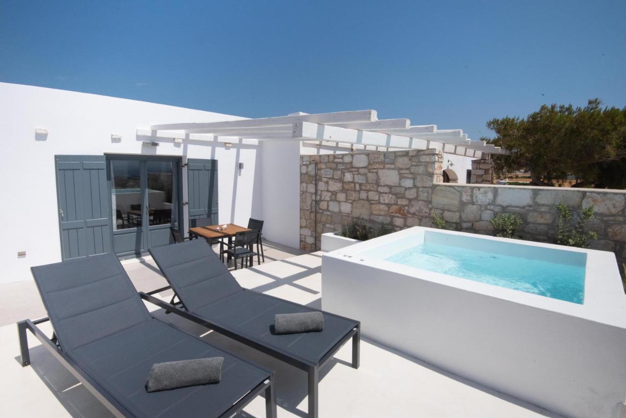 White New 1Bd House With Private Jacuzzi In Isterni Villa Isterni  Bagian luar foto
